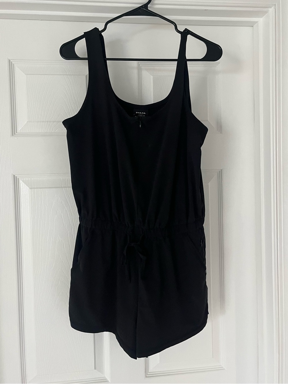 Prana Black Sleeveless One-Piece Romper